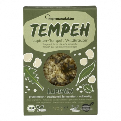 Lupinen Tempeh Wildkräuter (170gr)